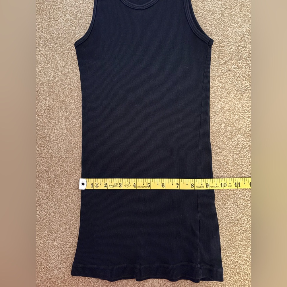 Hard Tail Black Ribbed Tank Top - Picture 7 of 7